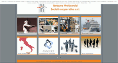 Desktop Screenshot of nettunomultiservizi.it